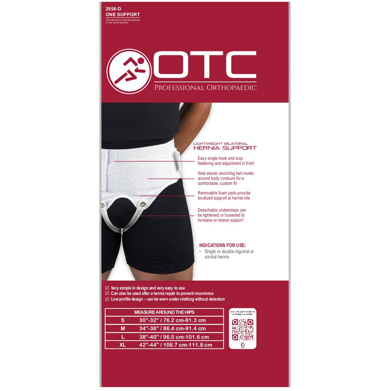 [Australia] - OTC Hernia Support, Single or Double Herniation, Inguinal Scrotal Treatment, Medium 