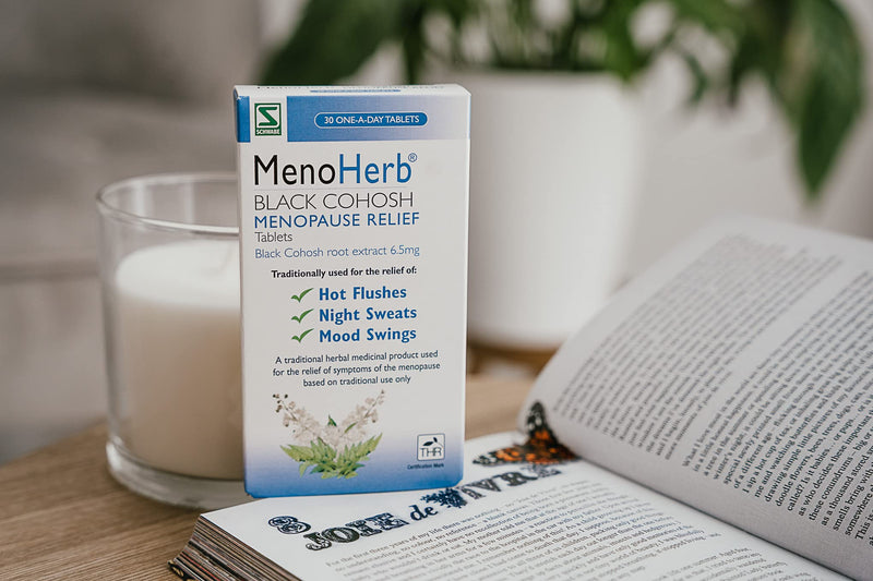 [Australia] - Schwabe Pharma - MenoHerb - Menopause Relief - Black Cohosh Root Extract 6.5mg - Traditionally Used for Hot Flushes, Night Sweats and Mood Swings - 30 Tablets 