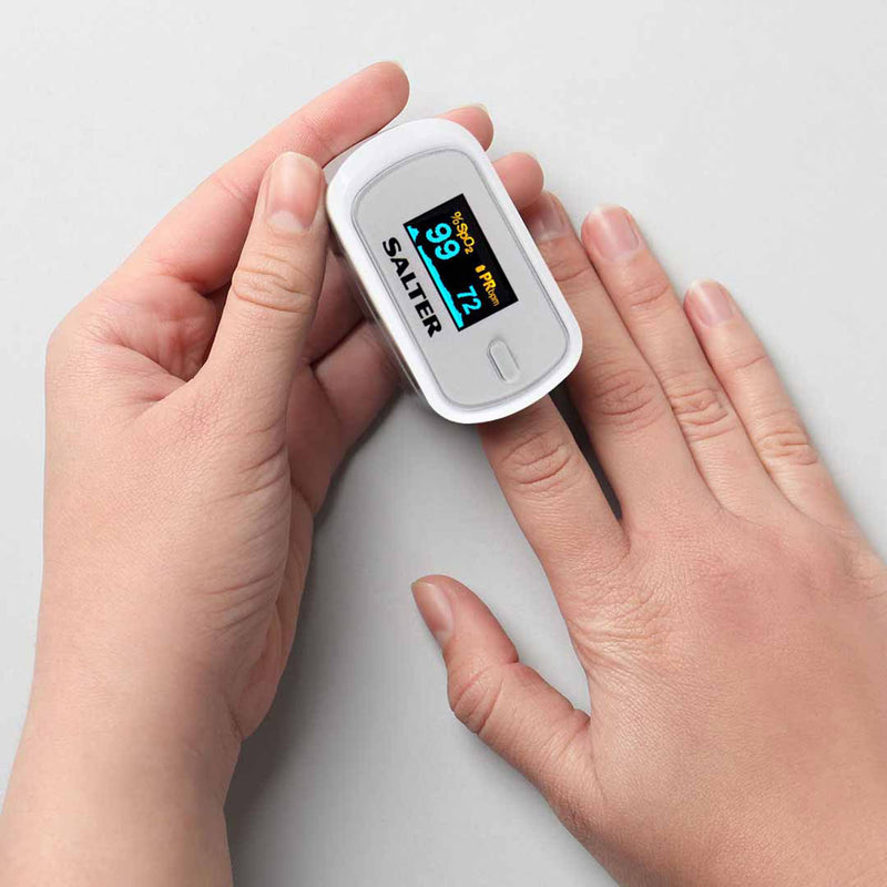 [Australia] - Salter PX-100-EU OxyWatch, Fingertip Pulse Oximeter, Quick Measure, Light and Compact, Portable and Easy to Use, Automatic Power Off, Low Power Consumption, 2 Year Guarantee, 