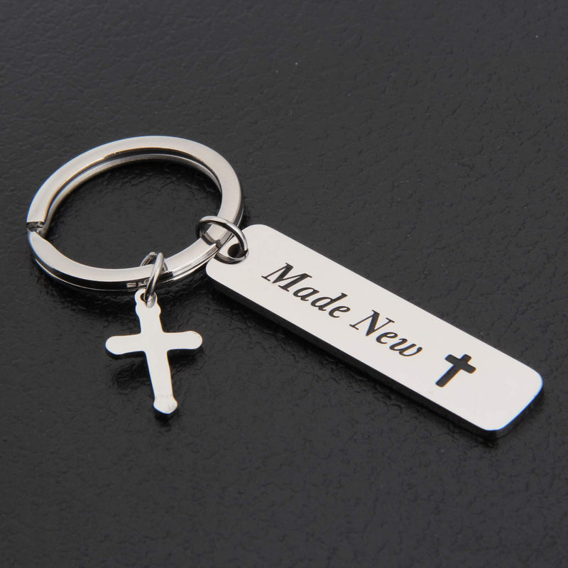 [Australia] - Lywjyb Birdgot Adult Baptism Gift Made New Baptism Keychain Christian Baptized Jewelry Teen Baptism Keychains 