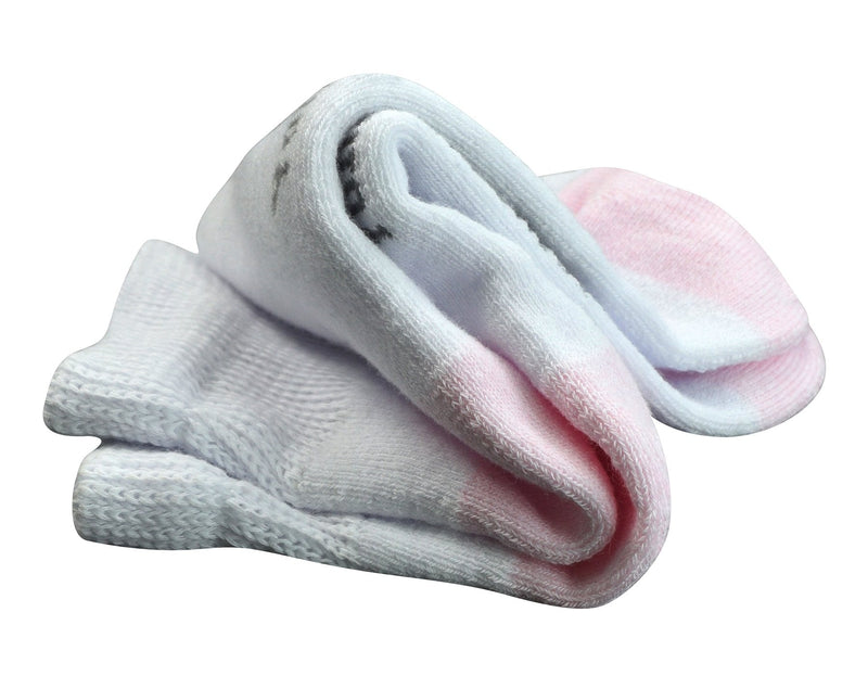 [Australia] - Yomandamor Women's 5 Pairs Non-Binding Cotton Ankle Diabetic/Dress Socks with Seamless Toe and Cushion Sole 9-11 5 Pairs White 