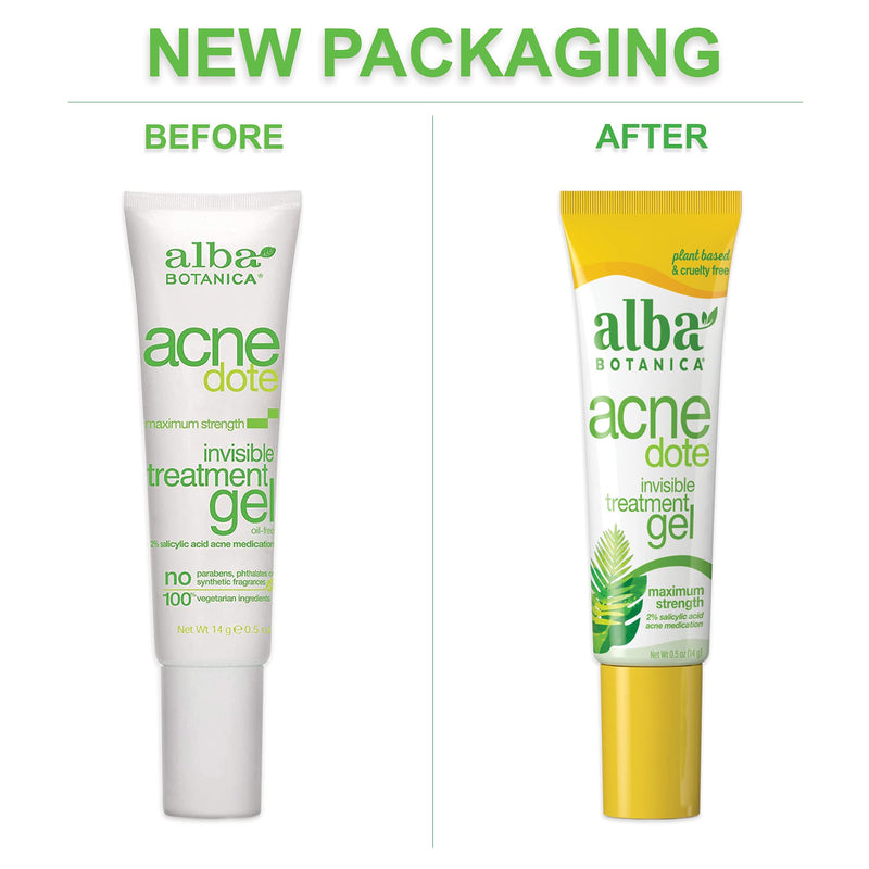 [Australia] - Alba Botanica Acnedote Maximum Strength Invisible Treatment Gel, 0.5 Oz 