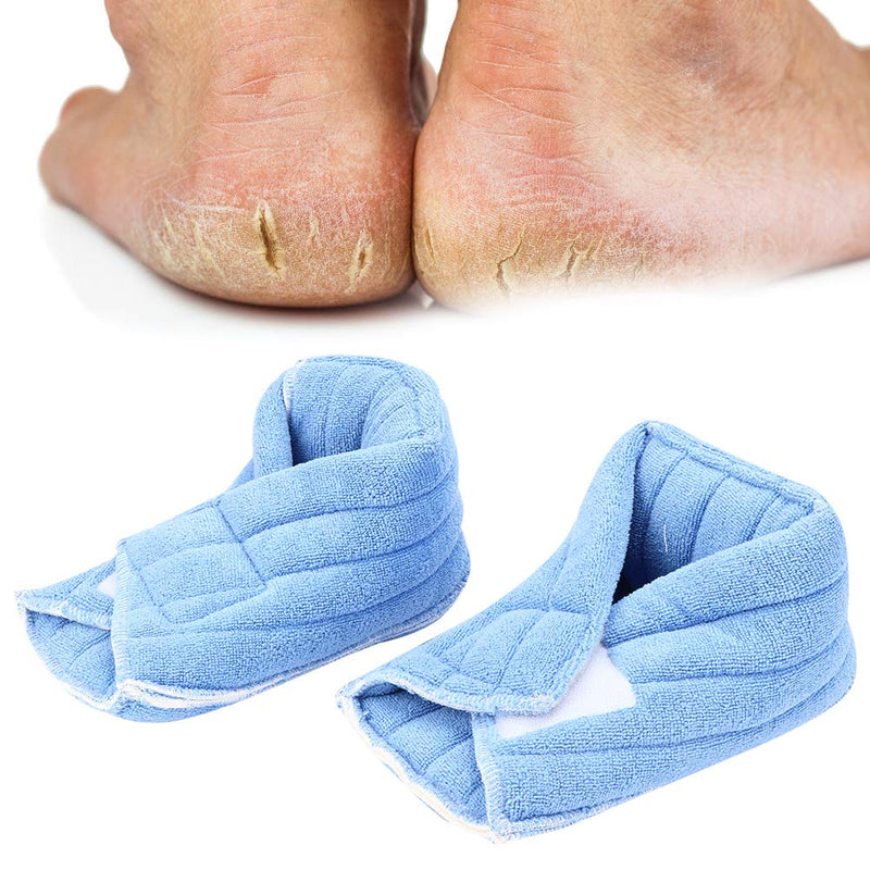[Australia] - Soft Comforting Heel Protector Pillows, Foot Ankle Support, Elderly Patient Foot Wrap, Soft Adjustable Ankle Protectors for Keeping Warm & Relieve Bed Sores(2pcs) 