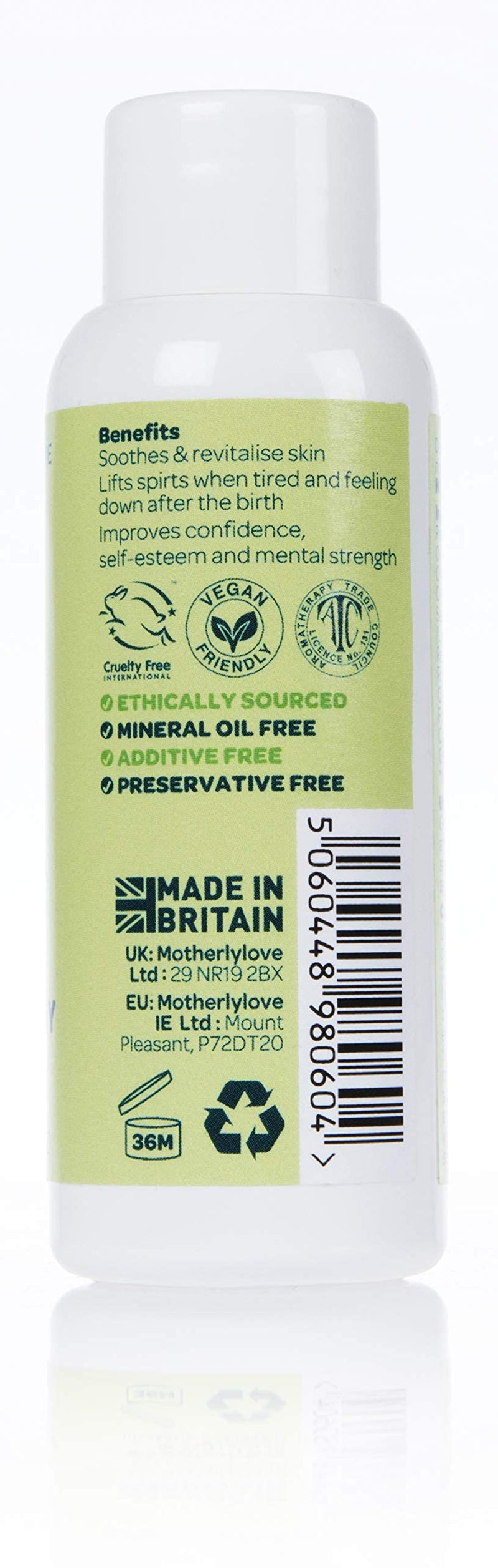 [Australia] - Motherlylove PURE LUXURY REVITALISING Body Oil | 100% Natural & Vegan Rose, Chamomile & Lavender Essential Oils | Soothes Aches & Pains, Relaxes & Uplifts | Made in UK | Created by an Expert Midwife 