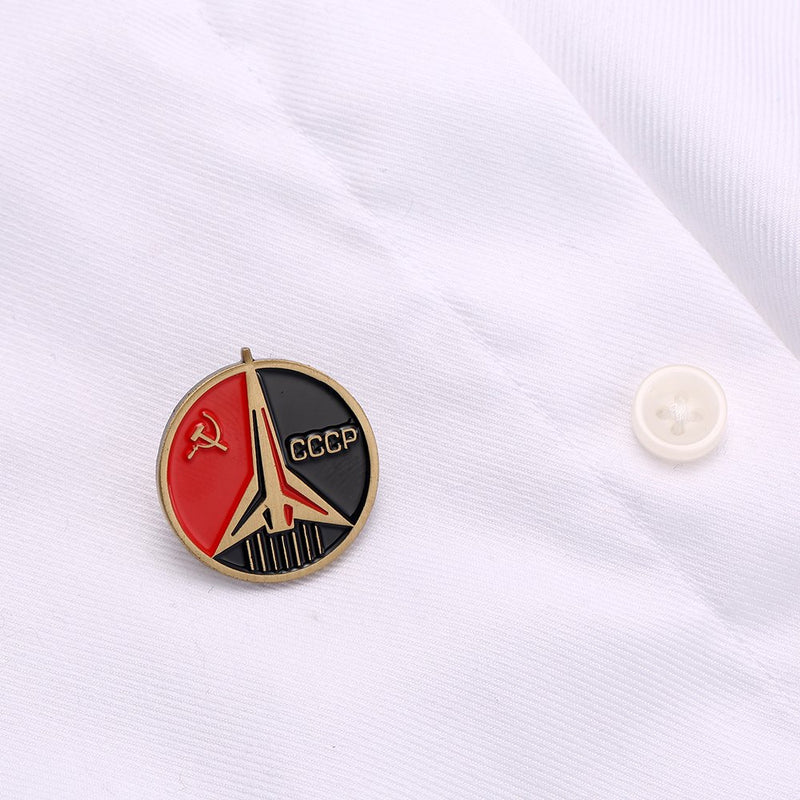 [Australia] - CCCP Soviet Badges Russia Pin Space Flight Universe USSR Communism Insignia 