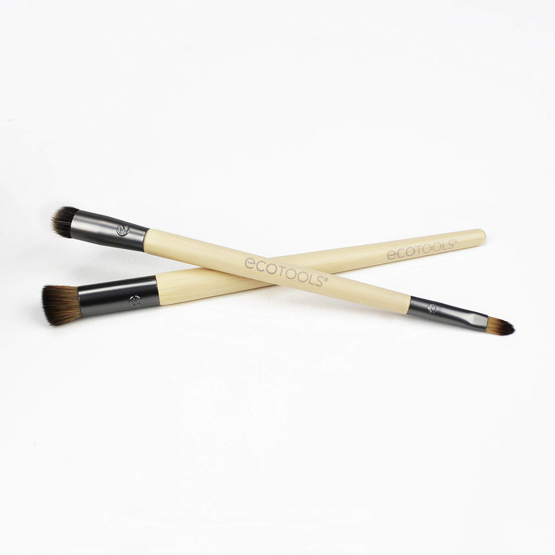 [Australia] - EcoTools Ultimate Concealer Makeup Brush Set, Cover & Blend Imperfections, 3 Brush Heads 