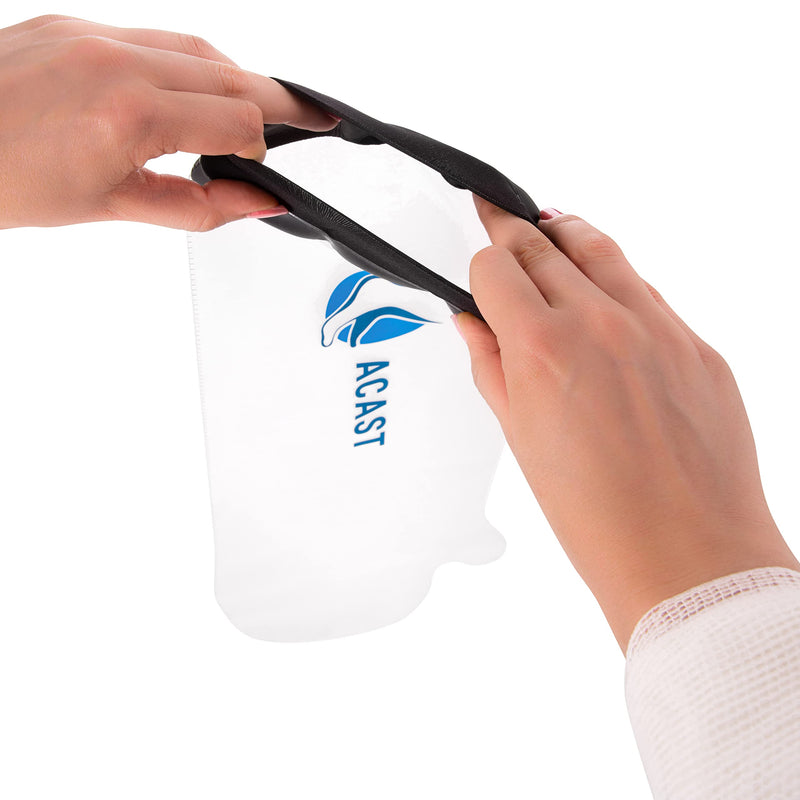 [Australia] - ACAST Waterproof Arm Cast Cover for Plaster Cast Arm, Shower & Bath, Reusable Hand Sleeve Dressing Protector for Broken Arm, Wrist, Elbow & Fingers 