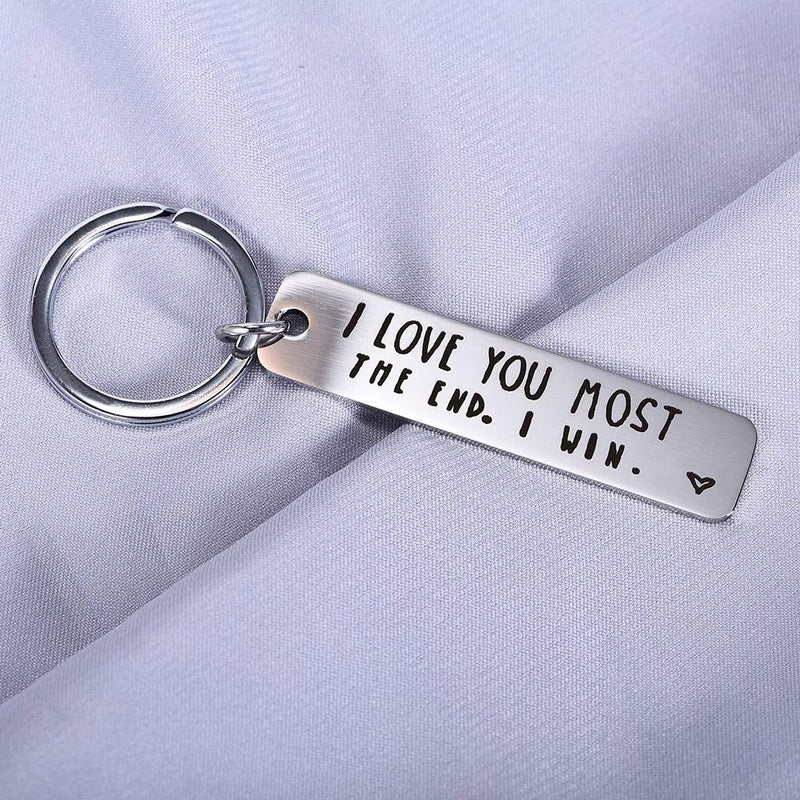 [Australia] - Couple Keychain I Love You Keychain for Boyfriend Girlfriend Husband Wife Keychain Gifts for Him Her 