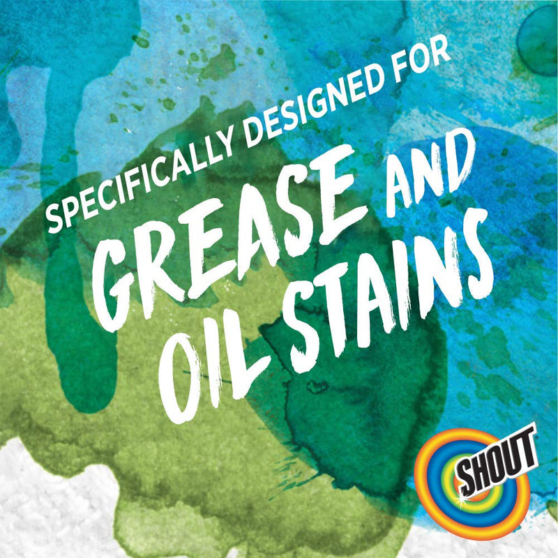 [Australia] - Shout Advanced Foaming Grease and Oil Laundry Stain Remover for Clothes, 18 oz 
