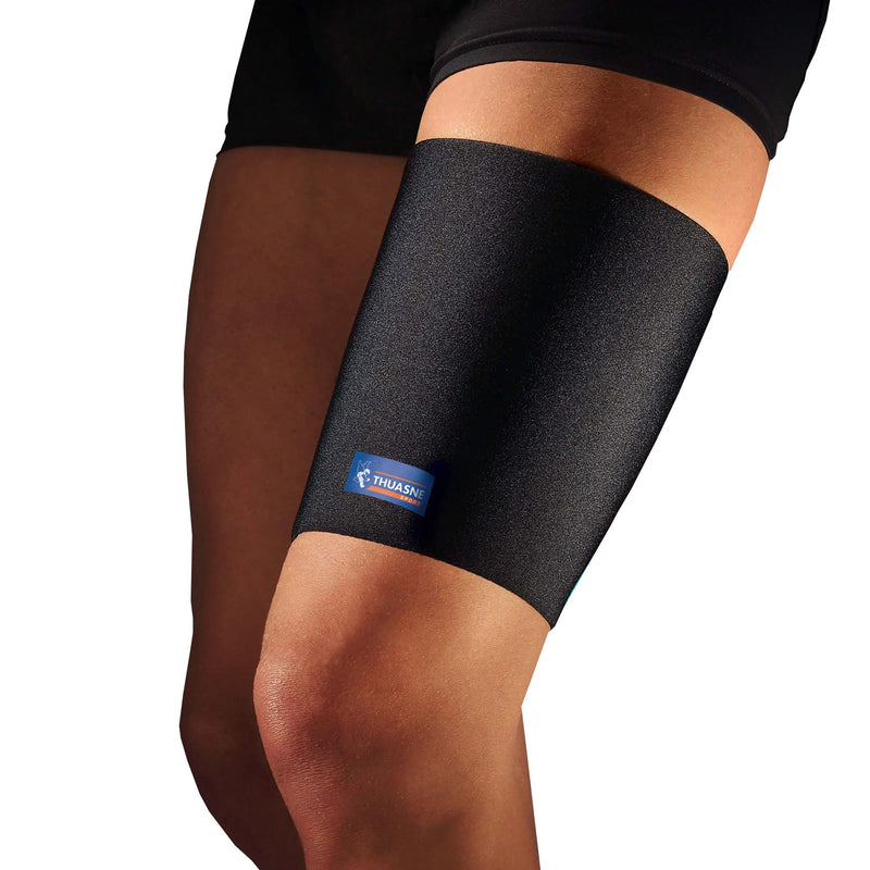 [Australia] - THUASNE Sport - Compression Shorts - Muscle Injuries, Strains, Sprains - Muscle Support, Heat Retention - Support Rating 1/5 - CE Medical Device L Black 