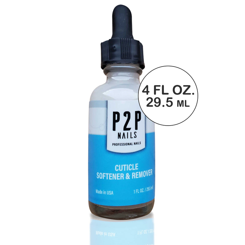 [Australia] - P2P Cuticle Softener & Remover - Professional Pedicure & Manicure Nail Cuticle Repair Care Treatment - Instantly Removes Dead Skin 