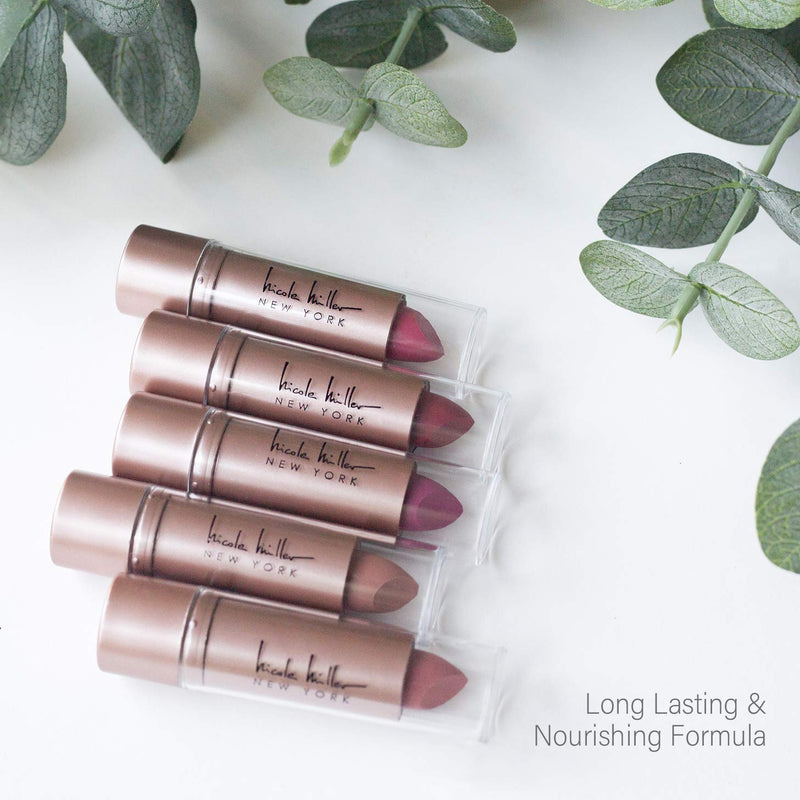 [Australia] - Nicole Miller 5 Pack Matte Liquid Lipstick Collection 