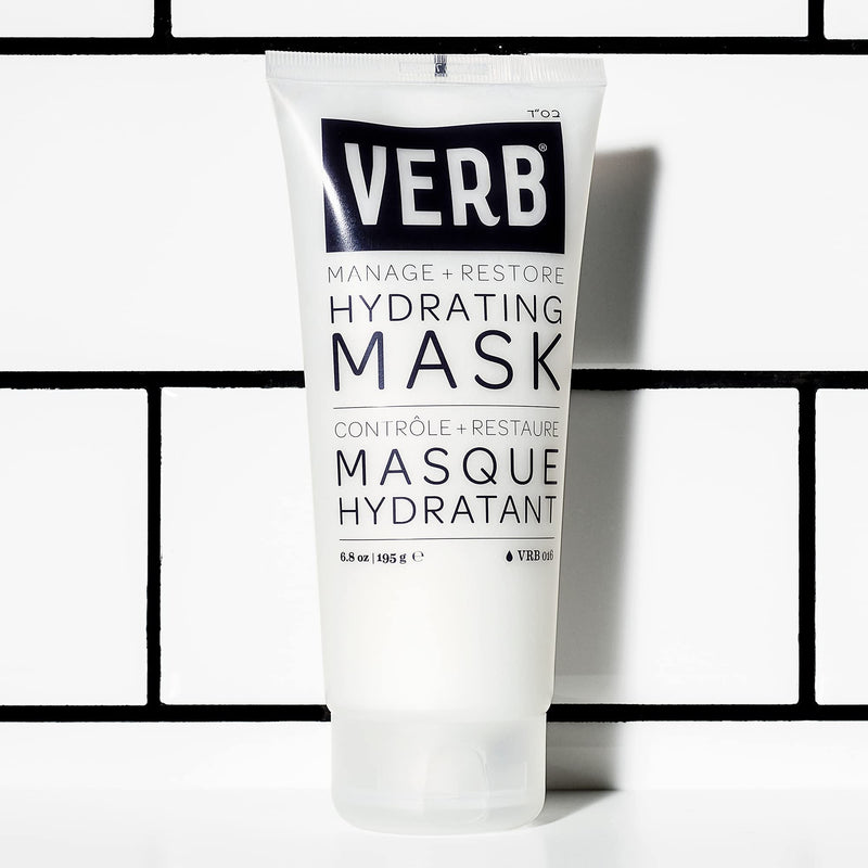 [Australia] - Verb Hydrating Mask, Vegan Deep Conditioning Mask to Manage and Restore Dry Damaged Hair, All Hair Types 6.8 Fl Oz (Pack of 1) 