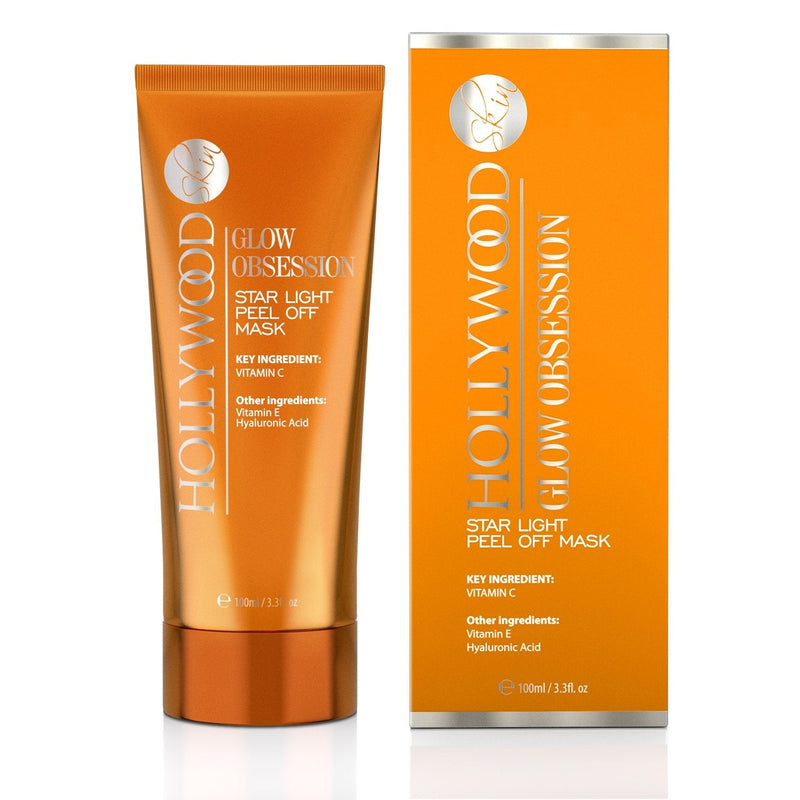 [Australia] - GLOW OBSESSION 20% Vitamin C peel off mask. For instantly more radiant & glowing skin, with 10% Hyaluronic acid, 1% Vitamin E, Aloe vera, Collagen and Jojoba oil. 100ml 1 Bottle 