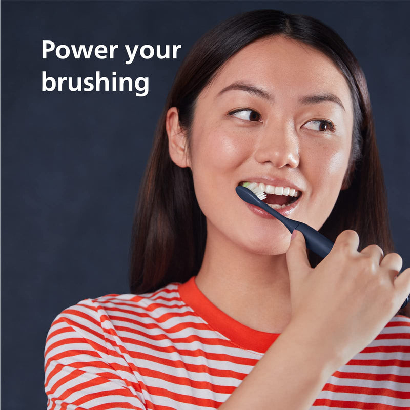 [Australia] - Philips One Electric Toothbrush Brush Head - Pack of 2 (Model BH1022/04), Blue 