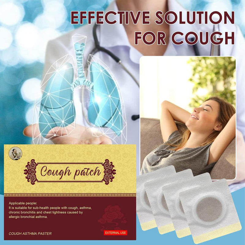 [Australia] - Cough Relief Patch,Stop Cough Patch,for Kids Adults Congestion Suppressant of Chest Cold Flu Relief,4pcs 4pcs 