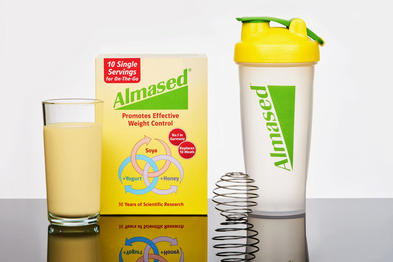 [Australia] - Almased - SOYA, Yogurt and Honey Meal Replacement for Weight Control, 500 g 10 Count (Pack of 1) 