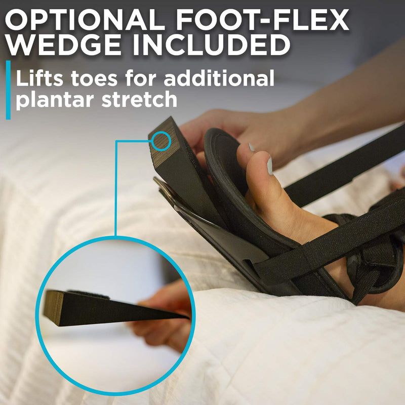 [Australia] - BraceAbility Sleeping Stretch Boot - Plantar Fasciitis Night Foot Splint Adjustable Achilles Tendonitis Brace for Fascia, Tendon and Calf Stretching, Heel and Bone Spur or Arch Pain Treatment (Small) Small (Pack of 1) 