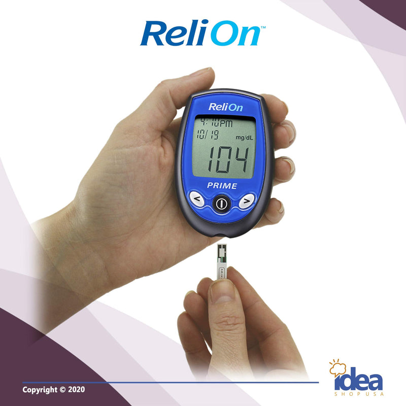 [Australia] - ReliOn Prime Blood Glucose Test Strips (50) 