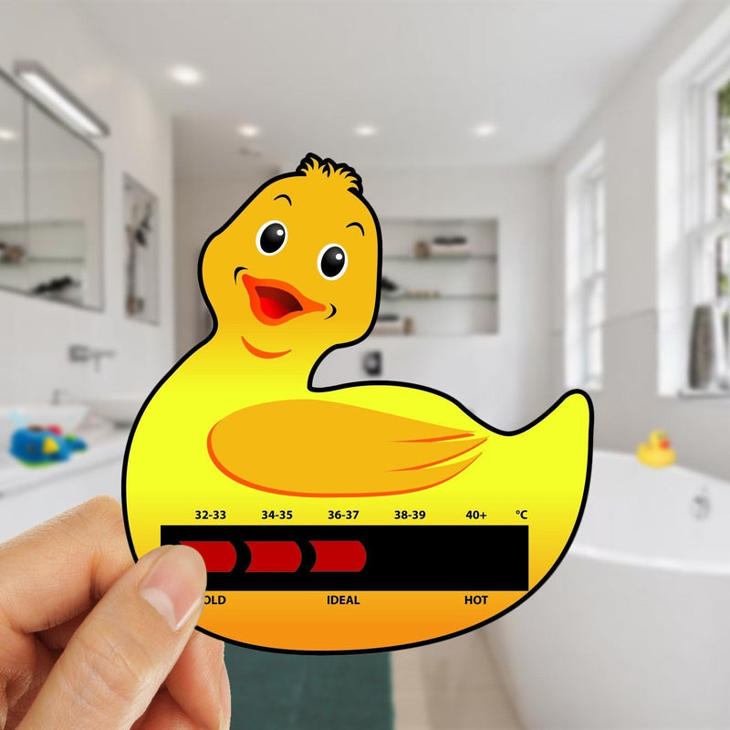 [Australia] - Baby Bath Thermometer, Water Temperature Gauge Bath Duck with New Liquid Crystal Display LCD Technology 