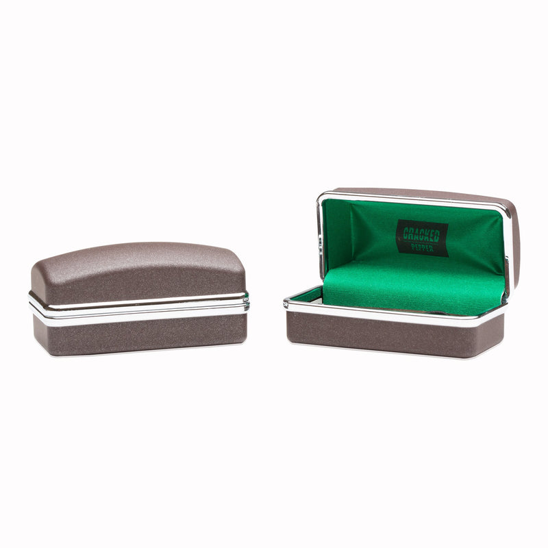 [Australia] - Cracked Pepper Cuff-Daddy French Fry Fries Cufflinks with Presentation Box 