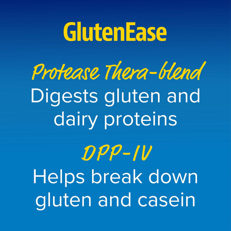 [Australia] - Enzymedica GlutenEase, Food Intolerance Digestive Aid, Defense Against Hidden Gluten Meals, 120 Capsules (FFP) 120 Count (Pack of 1) 