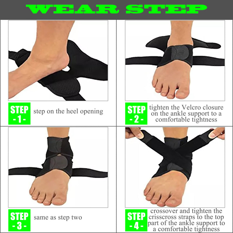 [Australia] - HiRui Ankle Wraps Ankle Brace for Men Women Kids, Lightweight Ultra-thin High-elastic Compression Ankle Support Ankle Stabilizer for Sprains Arthritis Running, Breathable & Close-fitting (M, 2 Pack) Medium (Pack of 2) 