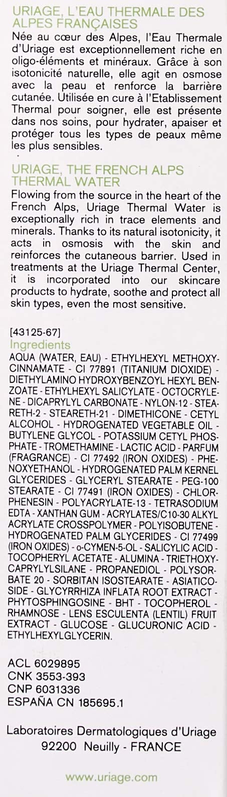 [Australia] - Uriage Face Treatment, 210 g 