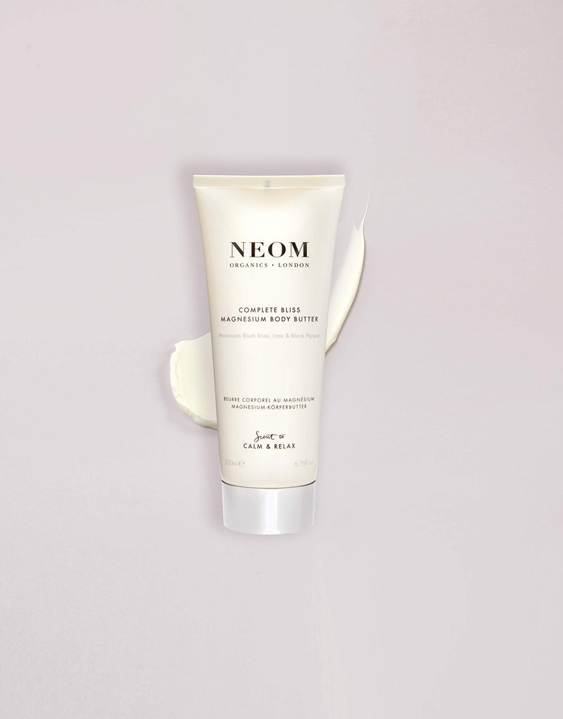 [Australia] - NEOM ‚Äì Complete Bliss Magnesium Body Butter, 200ml - Nourish and Soften, Fruity & Floral Fragrance 