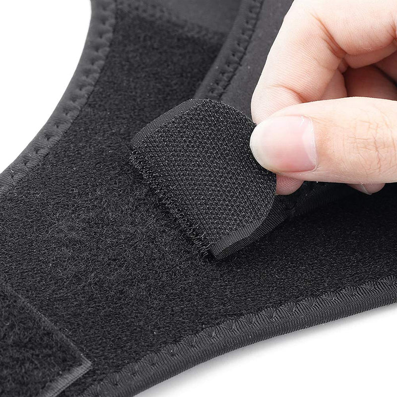 [Australia] - Shoulder Support Brace with Pressure Pad for Men Women, Adjustable Shoulder Brace for Torn Rotator Cuff, Tendonitis, Dislocation, AC Joint, Bursitis, Labrum Tear, Pain, Fits Right or Left Shoulder 
