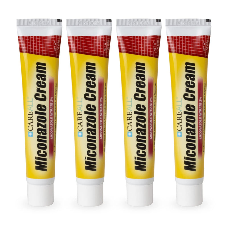 [Australia] - (4 Pack) CareALL® 1.0 oz. Antifungal Miconazole Nitrate 2% Cream, Compare to Leading Brand, Cures Most Athlete’s Foot, Jock Itch, Ringworm 1 Ounce (Pack of 4) 
