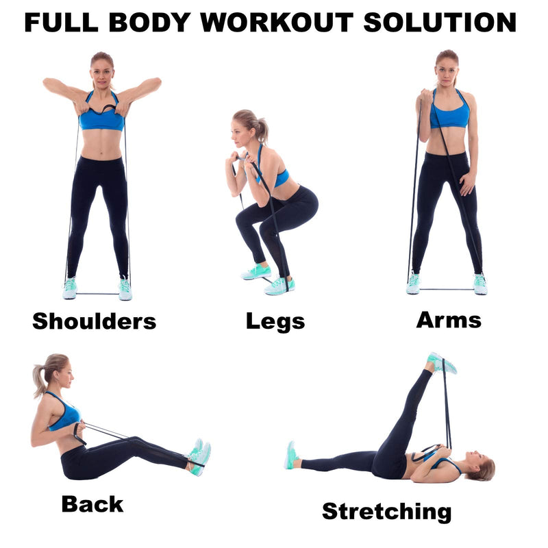 [Australia] - Teknifit Resistance Band - Single Pull Up Power Band - Full Body Workout and Home Fitness Solution - Inc FREE Exercise Guide Download Red (Light) 