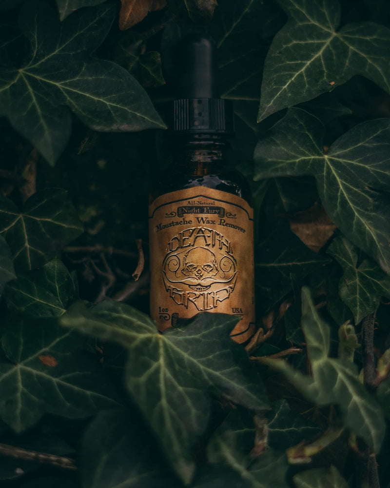 [Australia] - Moustache Wax Remover For Handlebar Moustaches by Death Grip Strong Hold Mustache Wax (Night Fury Mustache Wax Remover) 