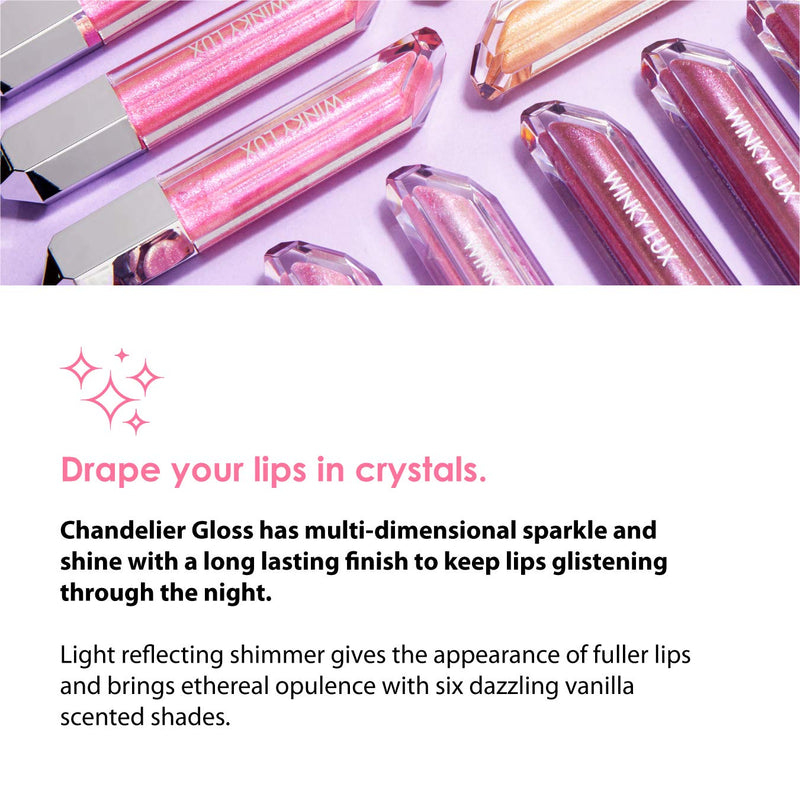 [Australia] - Winky Lux Chandelier Gloss - Glitter Lip Gloss | Risky Disco (4g/.14oz) 