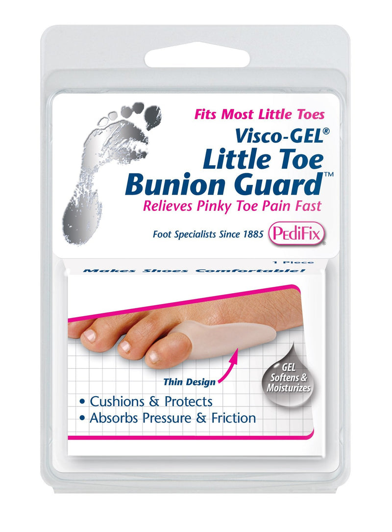 [Australia] - PediFix Visco-Gel Little Toe Bunion Guard - One Size Fits Most Pinky/Little Toe 