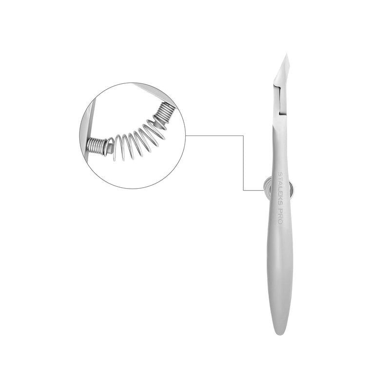 [Australia] - STALEKS Pro Smart 30 NS-30-5 Professional Spring Cuticle Nippers 1/2 Jaw 5mm 