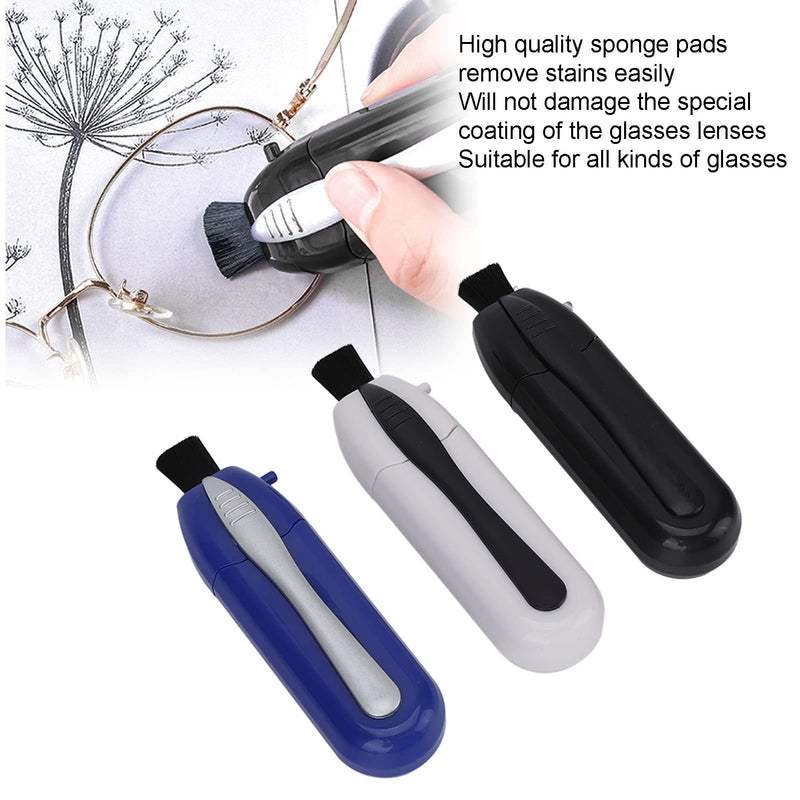 [Australia] - Eyeglasses Sunglasses Cleaner, ANGGREK 3pcs Eyeglass Cleaner Brush Multifunctional Glasses Cleaning Tool Eyeglasses Sunglasses Cleaner 