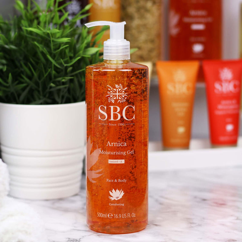 [Australia] - SBC Skincare Arnica Moisturising Skincare Gel - 300ml | Arnica Montana Gel | Award Winning Arnica Gel | Arnica Gel for The Family | Sport, Muscle Relief Gel 300 ml (Pack of 1) 