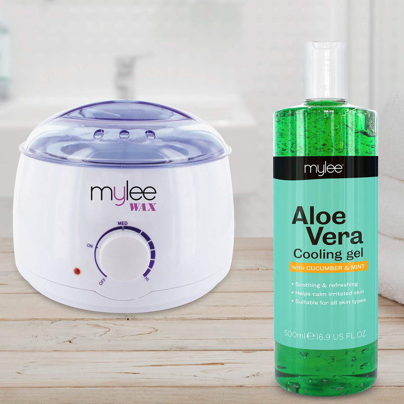 [Australia] - Mylee Pure Aloe Vera Soothing Gel After Care Waxing Hair Removal Depilation Wax Skin Treatment After Sun 500 ml 