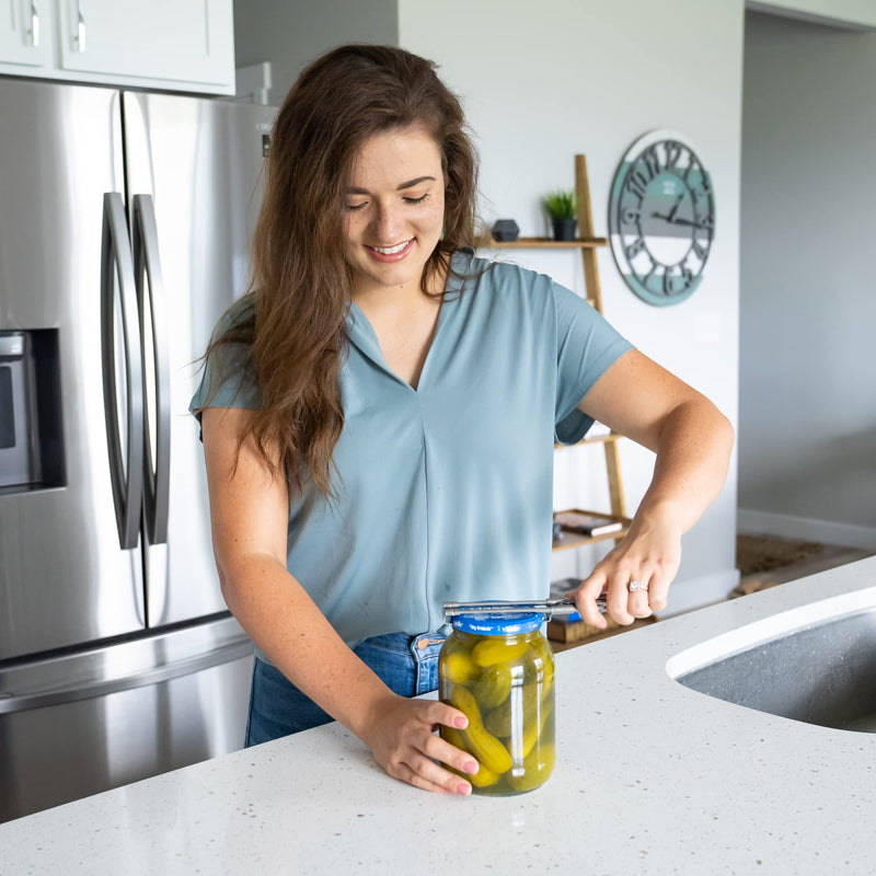 [Australia] - Oleex Jar Opener for Weak Hands (x2) with Keychain Bottle Cap Opener. Easy Jar Opener for Seniors with Arthritis, Kids Jar Openers. Jar Gripper Tight Lid Opener, Bottle Opener Kitchen Gadgets 2*jar opener + key chain 