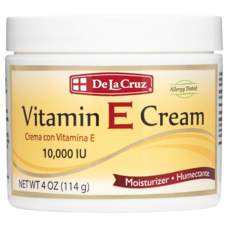 [Australia] - De La Cruz 10% Sulfur Ointment and Vitamin E Cream Bundle - For Face and Body - Made in USA 