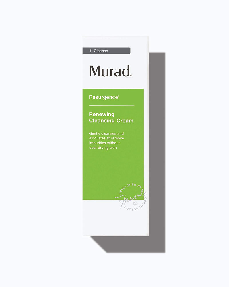 [Australia] - Murad Resurgence Renewing Cleansing Cream - Anti-Aging, Cleansing Cream Face Wash - Hydrating Daily Face Cleanser, 6.75 Fl Oz 6.75 Fl Oz (Pack of 1) 