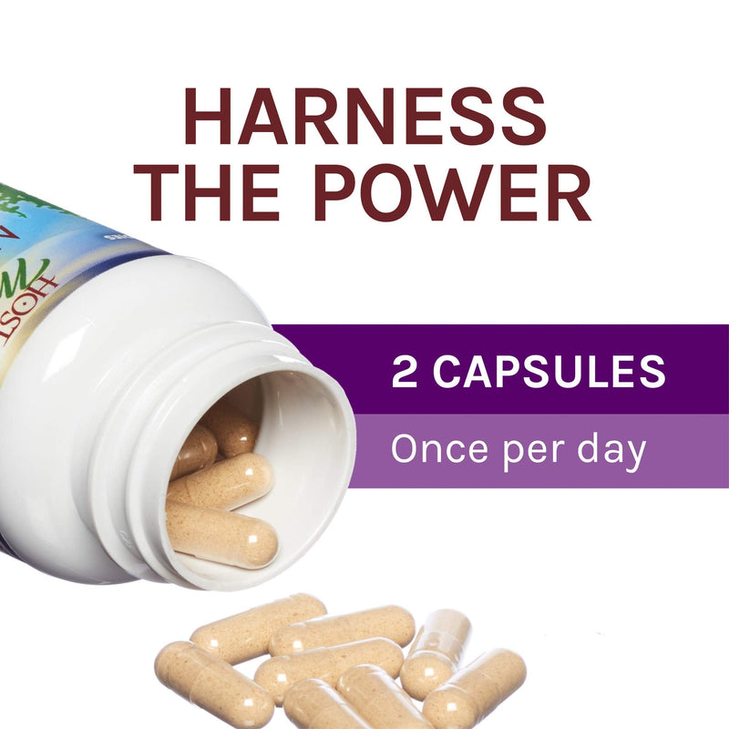[Australia] - Host Defense, MyCommunity Capsules, Advanced Immune Support, Mushroom Supplement with Lion’s Mane, Reishi, Vegan, Organic, 120 Capsules (60 Servings) 120 Count (Pack of 1) Standard Packaging 