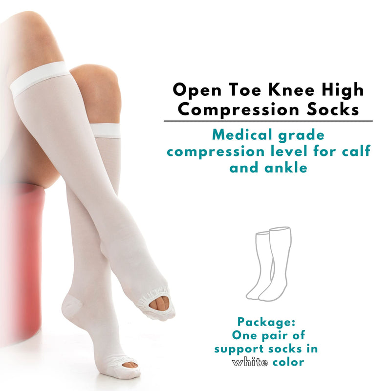 [Australia] - Knee High Compression Stockings, 15-20 mmHg Moderate Level (XXL) 2X-Large 