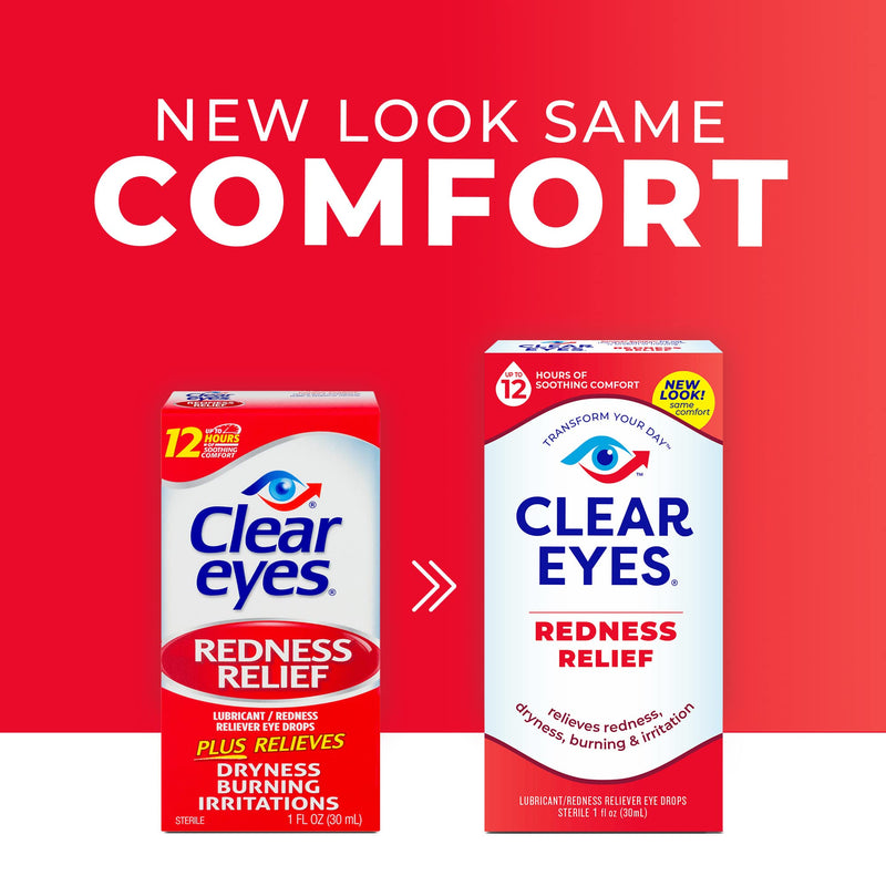 [Australia] - Clear Eyes Redness Eye Relief Eye Drops, 0.5 Fl Oz, Pack of 3 Redness Relief 0.5 Fl Oz (Pack of 3) 