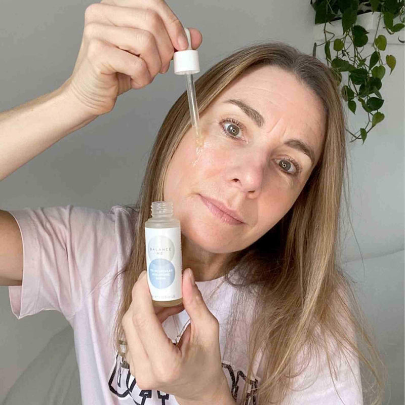 [Australia] - Balance Me Tri-Molecular Hyaluronic Serum ‚Äì With Hyaluronic Acid & Aloe Vera ‚Äì Plumps & Hydrates ‚Äì Anti-Ageing Face Serum ‚Äì For All Skin Types ‚Äì Natural, Vegan & Cruelty Free ‚Äì Made In UK ‚Äì 30ml 