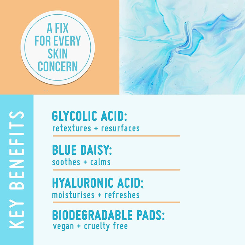 [Australia] - Nip + Fab Glycolic Acid Night Pads for Face with Salicylic, Hyaluronic Acid, Exfoliating Resurfacing AHA Facial Pad for Skin Toning Blemish Control Pigmentation, 100 Supersize Pads, Extreme 