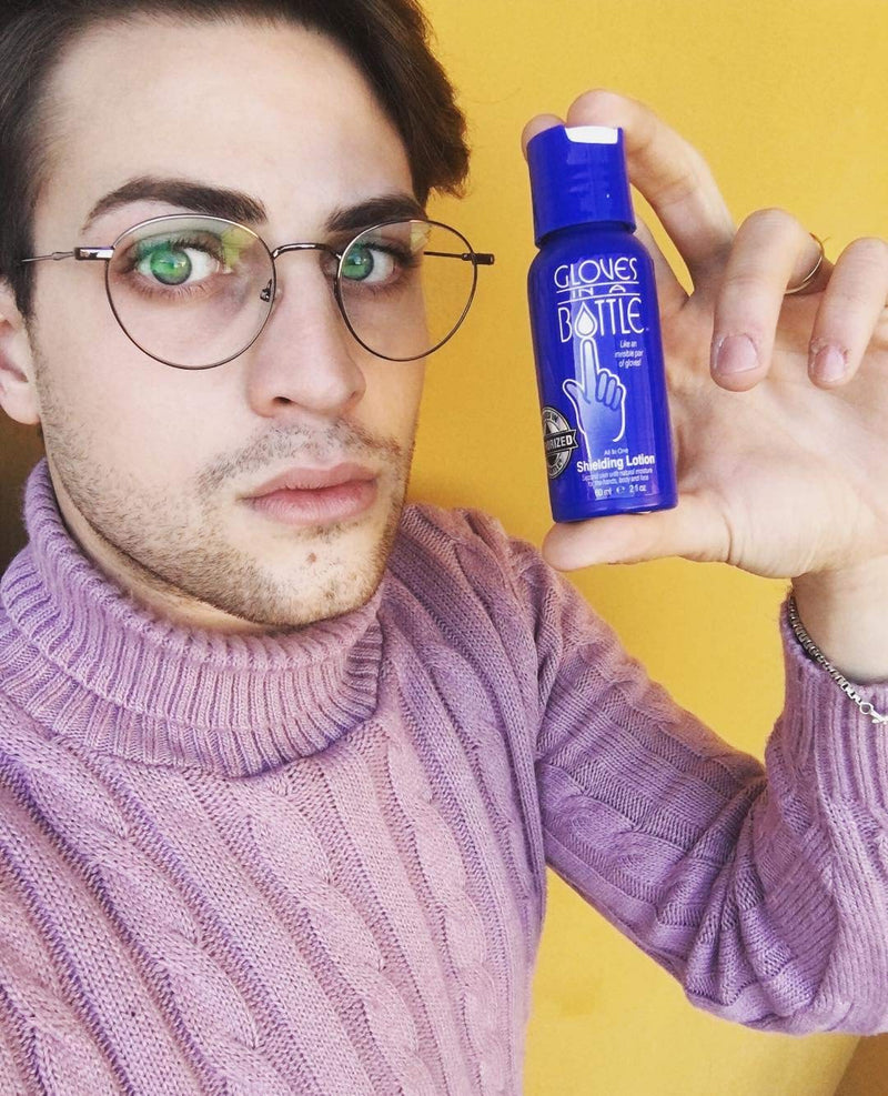 [Australia] - 6-Pack Gloves In A Bottle Shielding Lotion - Great for Dry Itchy Skin! Grease-less and Fragrance Free! (2oz-60ml) 