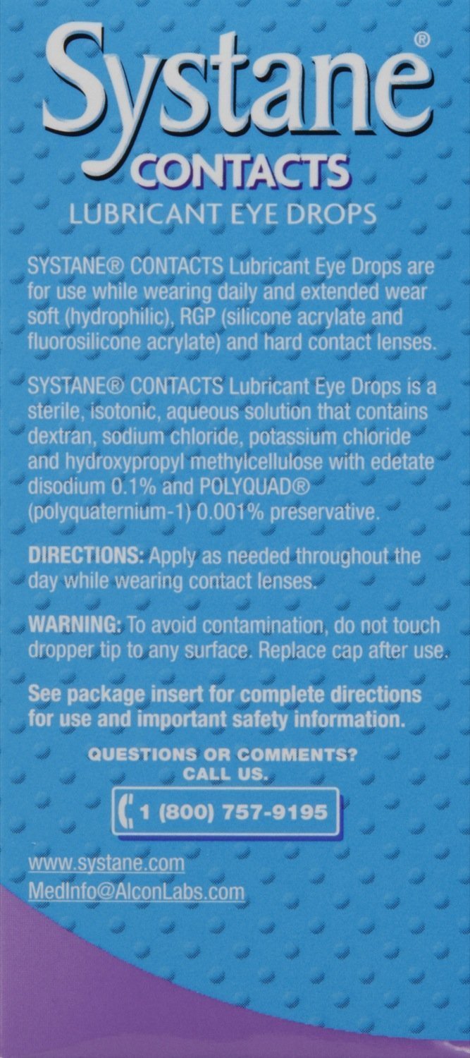 [Australia] - Systane Contacts Soothing Drops-0.405 oz, 12mL, 2 pack 