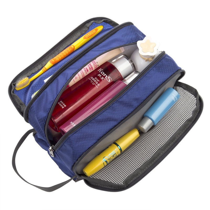 [Australia] - Travel Toiletry Bag Small, Yeiotsy Light Dopp Kit Bag Shaving Bag Toiletry Organizer Blue (Sapphire) Sapphire 
